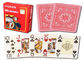 De gok bedriegt de Duidelijke Speelkaarten van Modiano Cristallo, Waterdicht bedrieg Kaarten