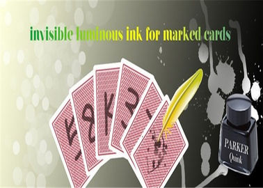 Lichtgevende Speelkaarten Onzichtbare Inkt met een Markeerstift voor het Maken van Duidelijke Dekken